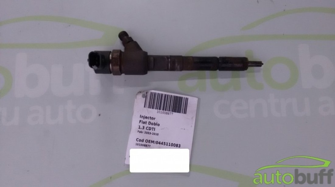 Injector Fiat Doblo (type 223, 2000?2010) 1.3 CDTI 0445110083