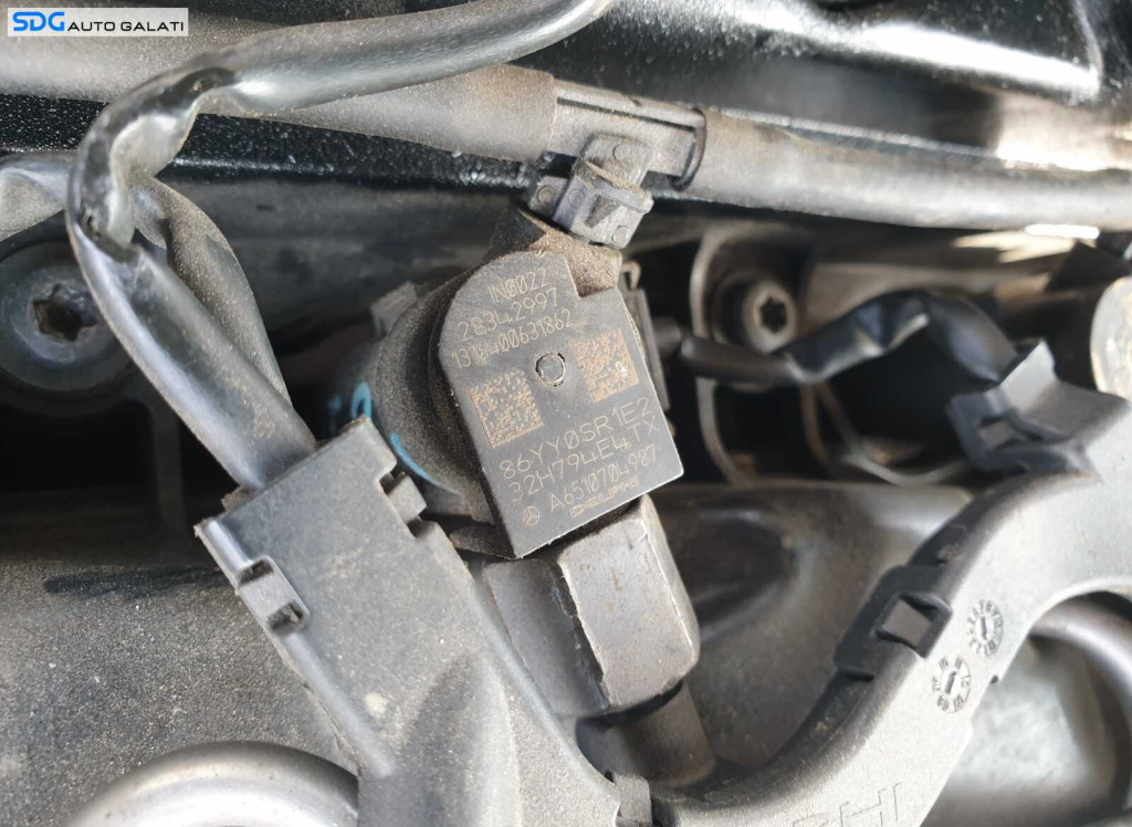 Injector Injectoare Mercedes Clasa E Class W212 E200 E220 2.2 CDI 2009 - 2016 Cod A6510704987 [C3255]