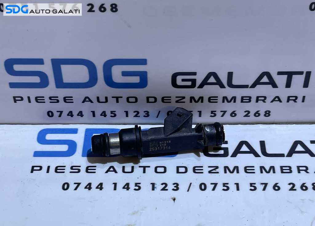 Injector Injectoare Opel Astra G 1.6 8V Z16SE 1998 - 2004 Cod 25317316 [D0173]