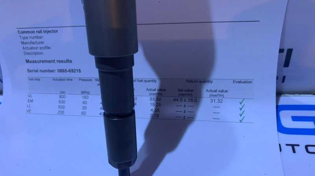 Injector Injectoare Probate Testate cu Fisa BMW Seria 1 E87 120 2.0 D 2003 - 2013 Cod 0445110216 7793836