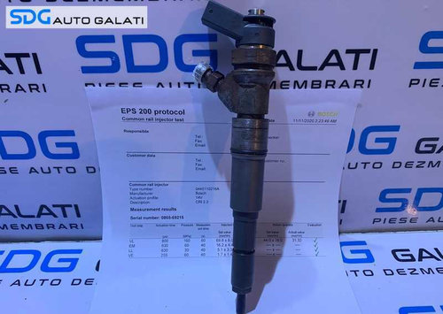 Injector Injectoare Probate Testate cu Fisa BMW X3 E83 2.0 D 2003 - 2010 Cod 0445110216 7793836 [M79...