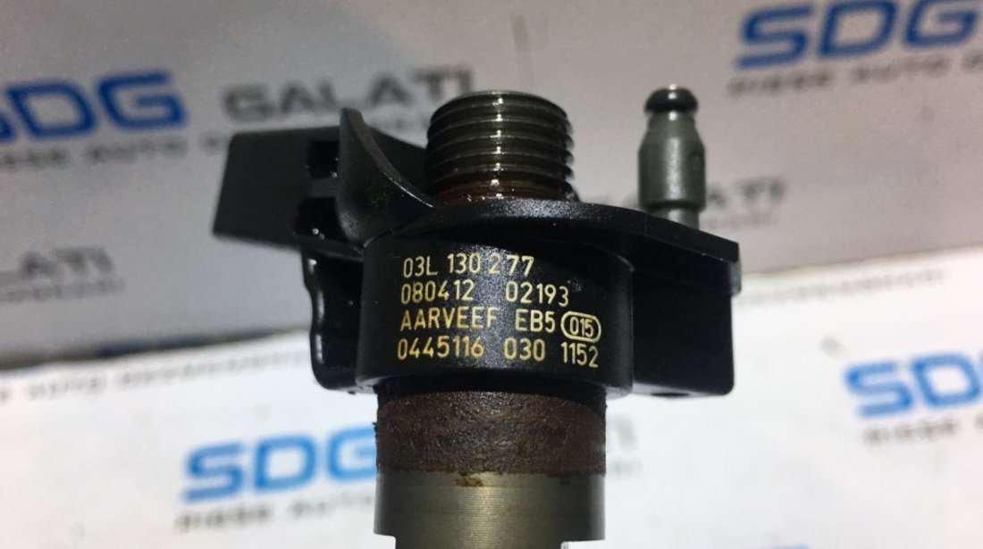 Injector / Injectoare VW Passat B7 2.0TDI CBAA 2010 - 2015 COD : 03L130277 / 03L 130 277