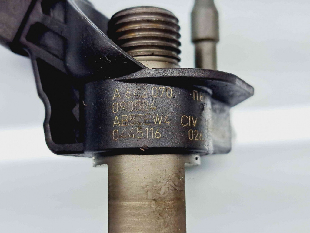 Injector Mercedes Clasa E (W212) AMG [Fabr 2009-2016] A6420701187 0445116023 3.0 CDI 642850 170KW / 231CP 3.0 CDI 642850 170KW / 231CP