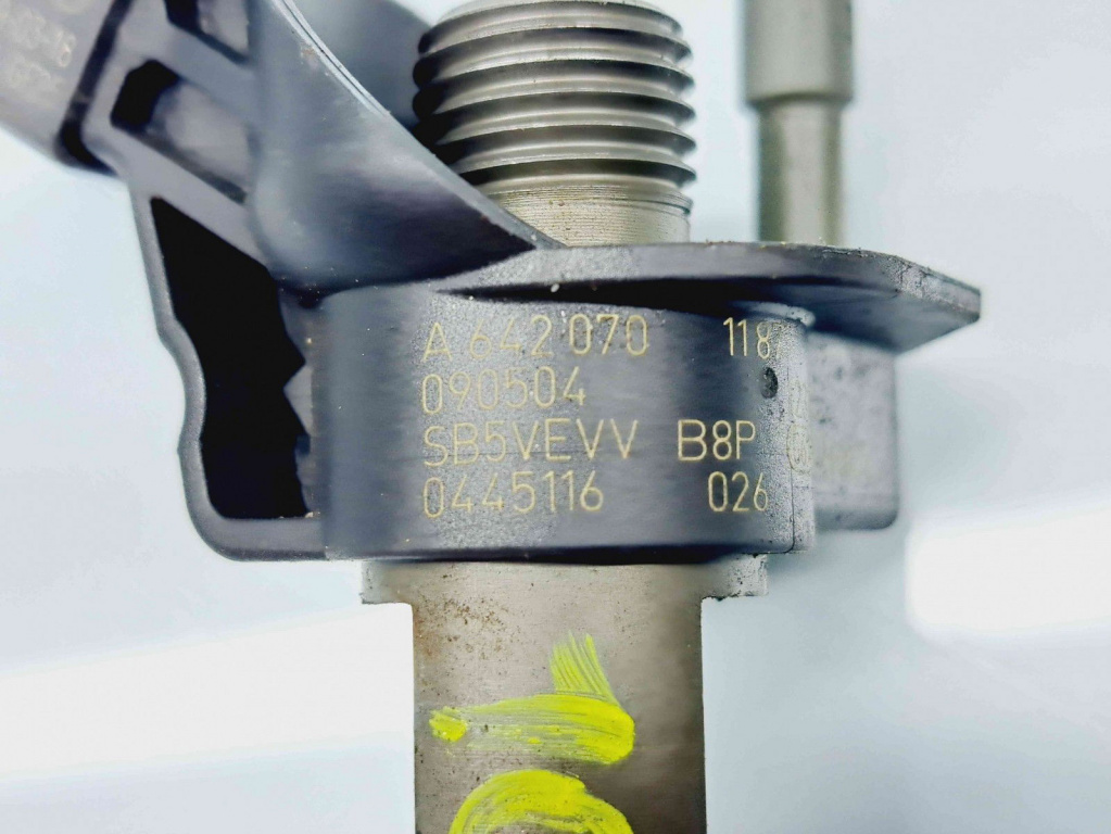 Injector Mercedes Clasa E (W212) AMG [Fabr 2009-2016] A6420701187 0445116023 3.0 CDI 642850 170KW / 231CP 3.0 CDI 642850 170KW / 231CP
