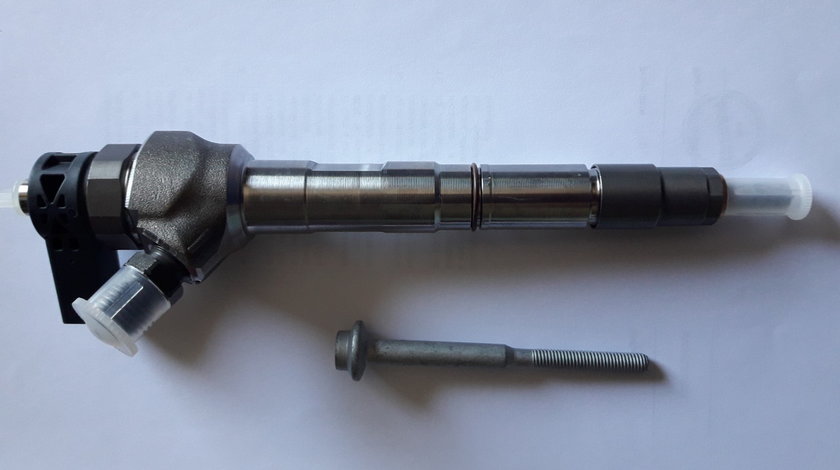 Injector NOU original VW 03L130277P, 0445110551B VW Crafter 2.0TDI EURO 6, cu surub fixare