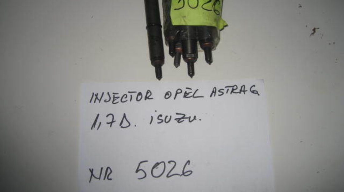 Injector opel astra g