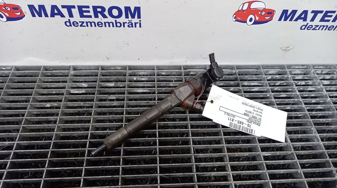 INJECTOR OPEL VECTRA C VECTRA C Z19DTH - (2002 2008)