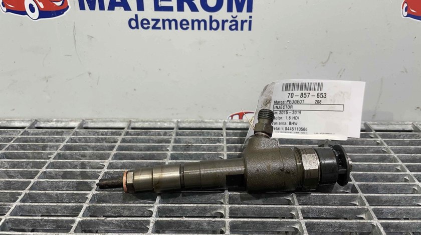 INJECTOR PEUGEOT 208 208 1.6 HDI - (2015 2019)