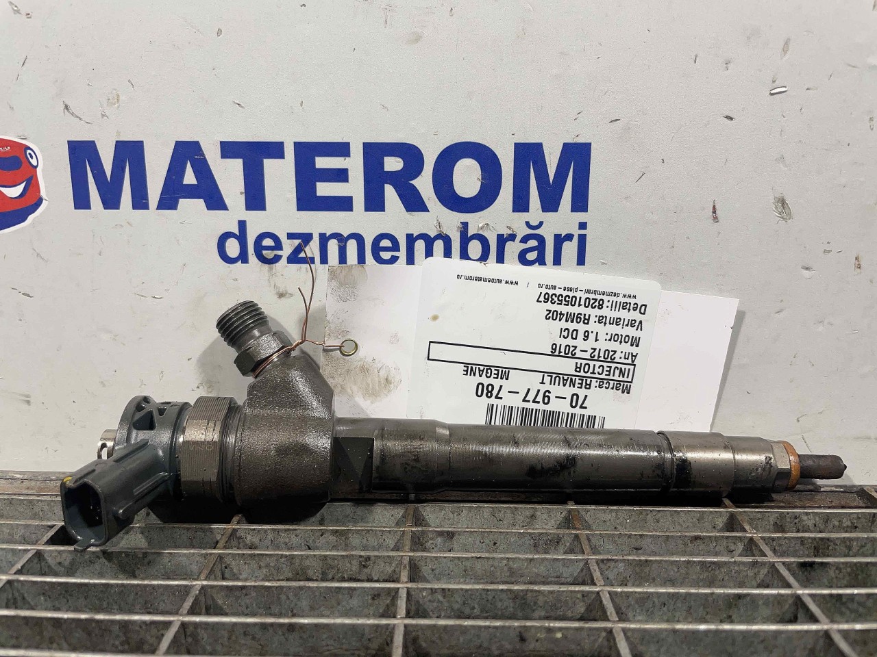 INJECTOR RENAULT MEGANE 1.6 DCI - (2012 2016)