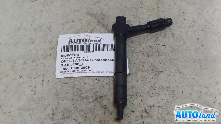 Injector Tjbb01901d 1.7 Diesel Opel ASTRA G hatchback F48 ,F08 1998-2009