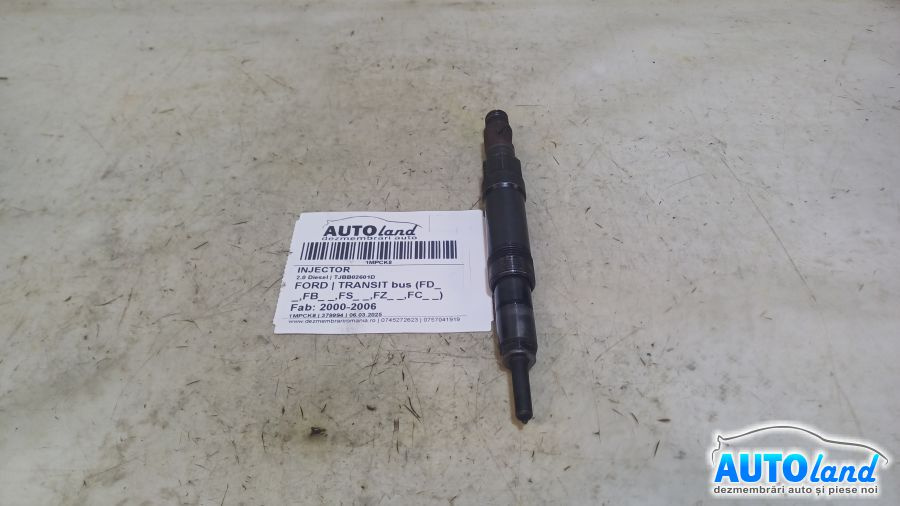 Injector Tjbb02601d 2.0 Diesel Ford TRANSIT bus FD ,FB ,FS ,FZ ,FC 2000-2006