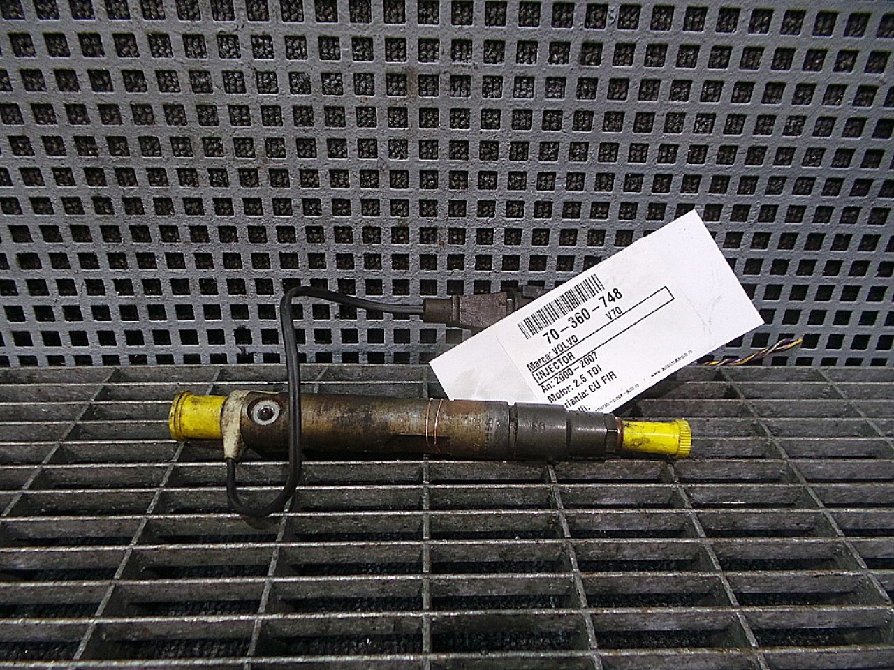 INJECTOR VOLVO V70 2.5 TDI - (2000 2007)