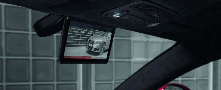 Inovatie Audi: Oglinda retrovizoare centrala va fi inlocuita cu un monitor Inovatie Audi: Oglinda retrovizoare centrala va fi inlocuita cu un monitor