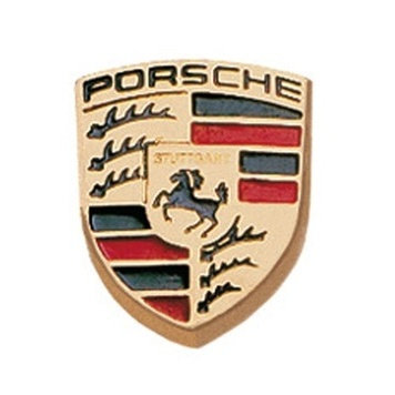 Insignia Crest Oe Porsche Essential 13MM Metal Auriu WAP10705010
