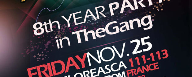 Insomnia 8th Year Party, 25 Noiembrie, The Gang: aniversare cu cantec!
