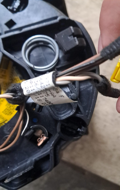 Instalatie / Cablaj electric airbag volan 3C8971584F Volkswagen VW Golf 6 [2008 - 2015] Hatchback 5-usi 1.6 MT (102 hp)