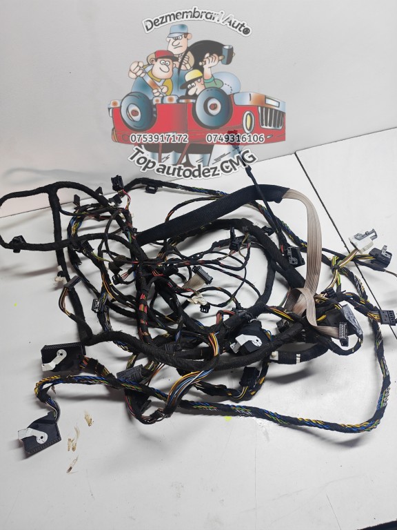 Instalatie electrica bord Bmw Seria 3 E90 E91 6941438 6928670 cablaj ansamblu clima motorase habitac