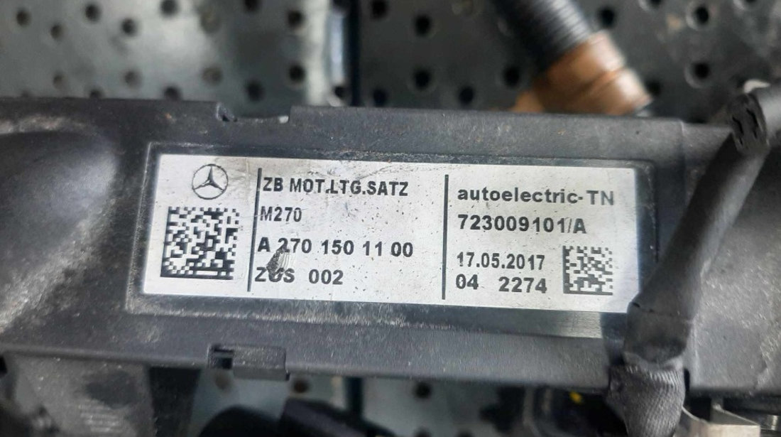 Instalatie electrica motor 1.6 t b mercedes a-class w176 a2700103802