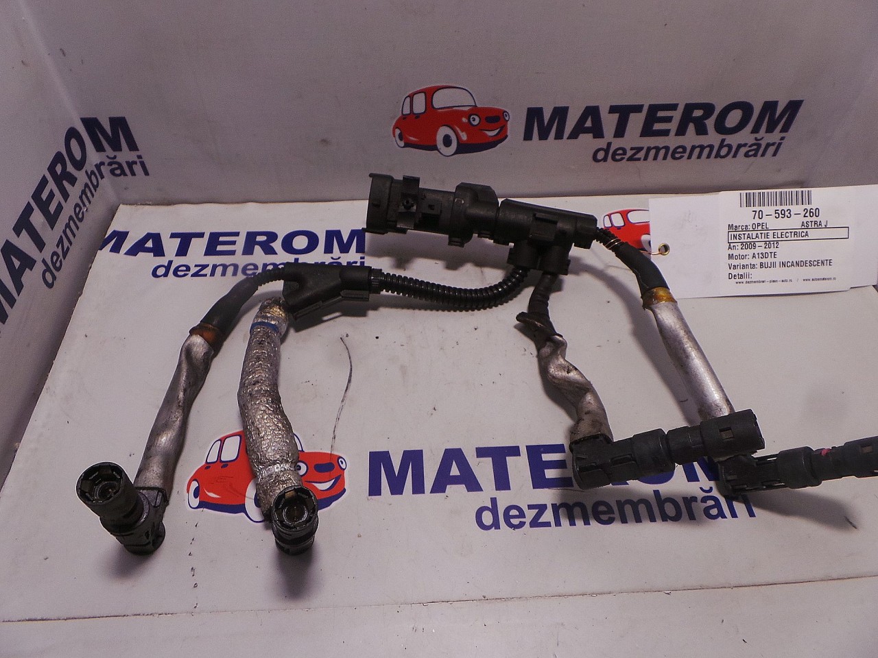 INSTALATIE ELECTRICA OPEL ASTRA J ASTRA J A13DTE - (2009 2012)