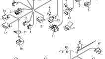 Instalatie electrica scaun Volkswagen Passat B7 (3...