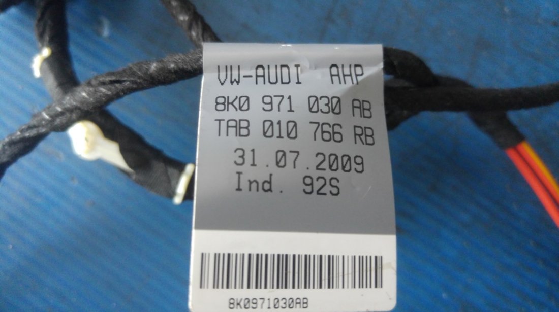 Instalatie electrica usa dreapta fata audi a4 b8 8k0971030ab