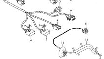 Instalatie senzori bara spate Audi A4 B7 (8E) Berl...