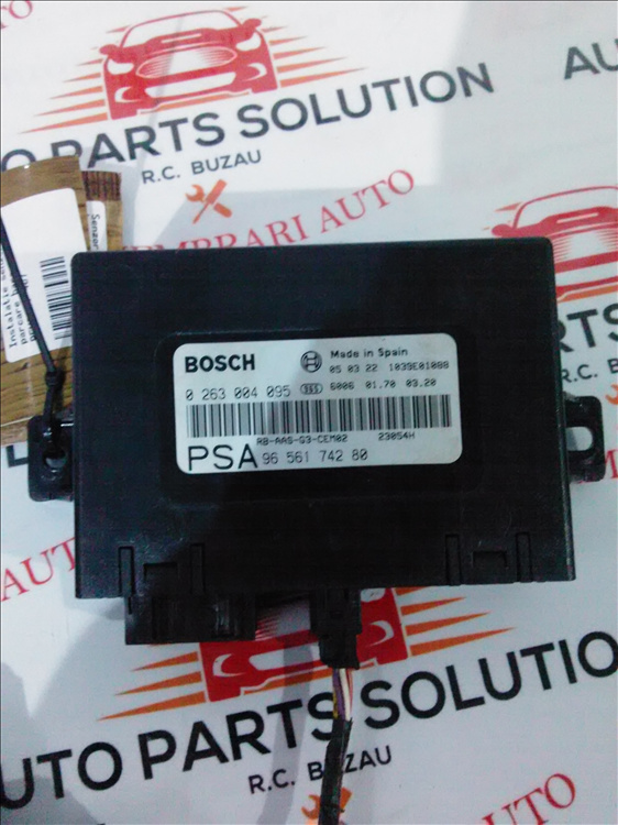 Instalatie senzori parcare bara spate PEUGEOT 407
