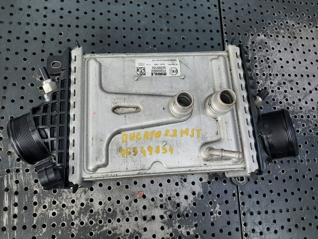 Intercooler 2.2d multijet 46349131 fiat ducato euro 6 52209152