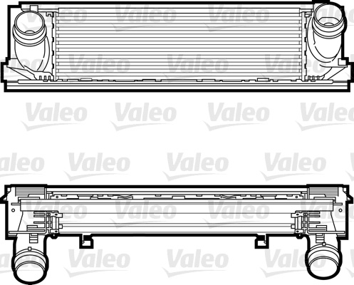 Intercooler, compresor (818263 VALEO) BMW