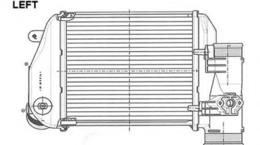 Intercooler, compresor AUDI A6 (4F2, C6) (2004 - 2011) NRF 30767 piesa NOUA