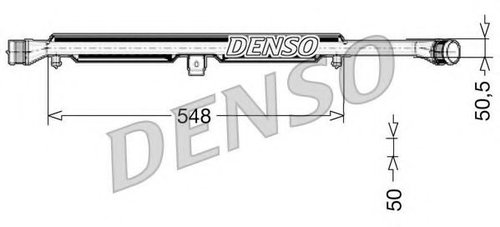 Intercooler, compresor AUDI A6 Avant (4F5, C6) (2005 - 2011) DENSO DIT02026 piesa NOUA