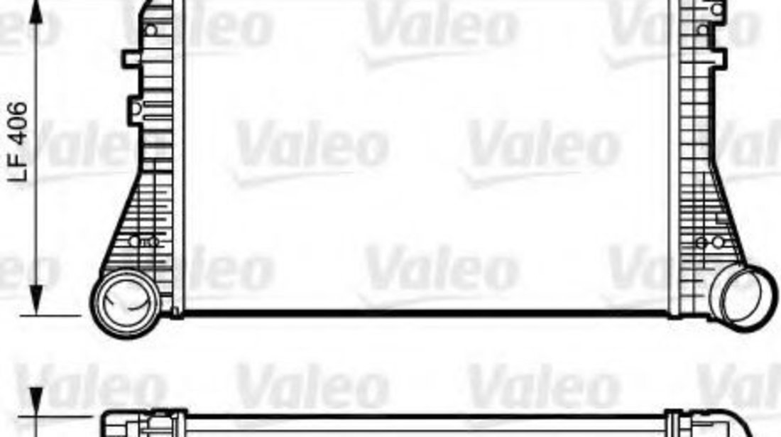Intercooler, compresor AUDI TT (8J3) (2006 - 2014) VALEO 818795 piesa NOUA
