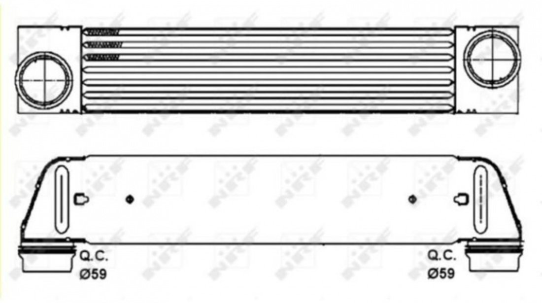 Intercooler, compresor BMW 5 (E60) 2003-2010 #2 17514710783