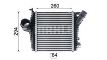 Intercooler compresor CI221000P MAHLE pentru Audi ...