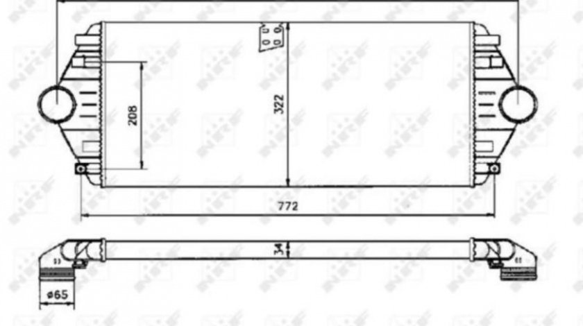 Intercooler, compresor Citroen DISPATCH platou / sasiu (BU_, BV_, BW_, BX_) 1999-2016 #2 0384E7