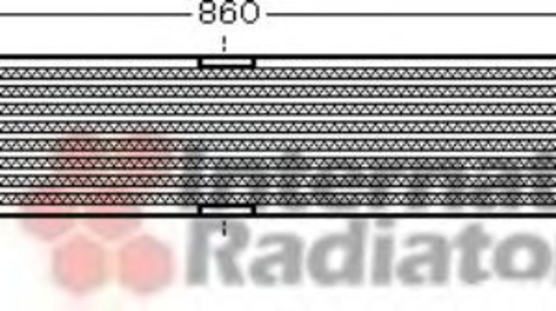 Intercooler, compresor FIAT DUCATO caroserie (250, 290) (2006 - 2016) VAN WEZEL 17004360 piesa NOUA