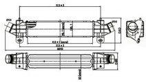 Intercooler, compresor FORD MONDEO III Combi (BWY)...