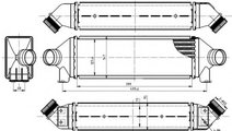 Intercooler, compresor FORD TRANSIT platou / sasiu...