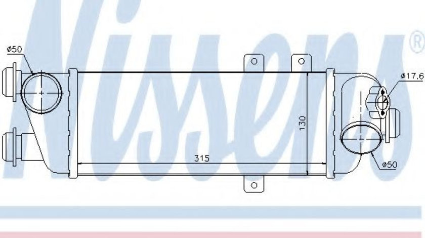 Intercooler, compresor HYUNDAI i30 (FD) (2007 - 2011) NISSENS 96562 piesa NOUA