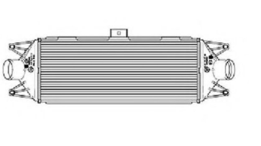 Intercooler, compresor IVECO DAILY III caroserie inchisa/combi (1997 - 2007) NRF 30879 piesa NOUA