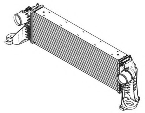 Intercooler, compresor IVECO DAILY V caroserie inchisa/combi (2011 - 2014) NRF 30342 piesa NOUA