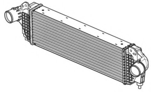 Intercooler, compresor IVECO DAILY V platou / sasiu (2011 - 2014) NRF 30343 piesa NOUA