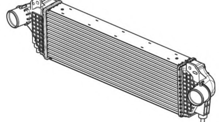 Intercooler, compresor IVECO DAILY V platou / sasiu (2011 - 2014) NRF 30343 piesa NOUA