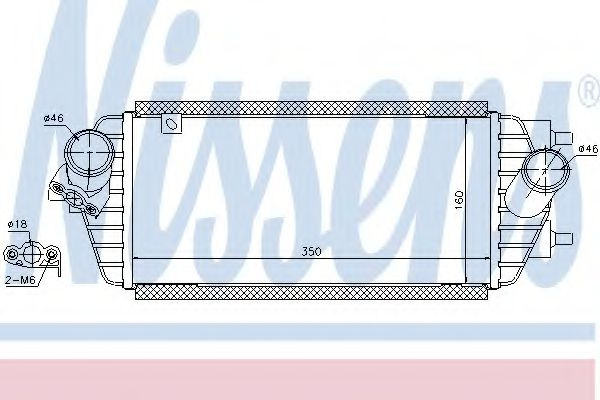 Intercooler, compresor KIA CARENS IV (2013 - 2016) NISSENS 96456 piesa NOUA