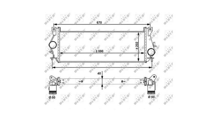 Intercooler, compresor Land Rover DEFENDER pick-up (LD_) 1995-2016 #2 027006N