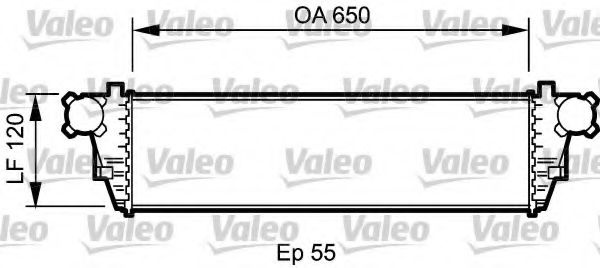 Intercooler, compresor MERCEDES C-CLASS T-Model (S203) (2001 - 2007) VALEO 817760 piesa NOUA