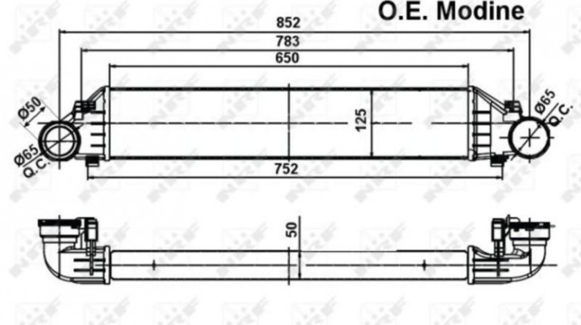 Intercooler, compresor Mercedes C-CLASS (W203) 2000-2007 #3 07063001