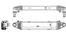 Intercooler, compresor MERCEDES C-CLASS (W204) (20...