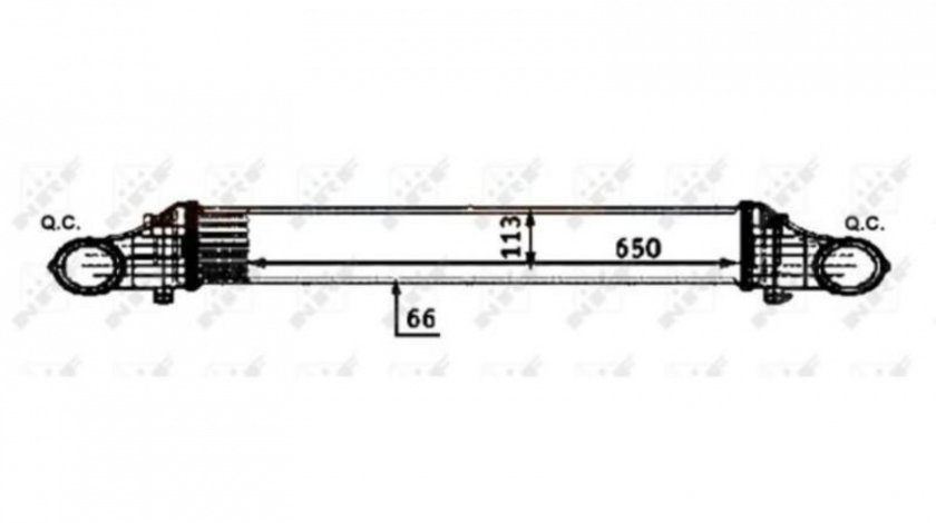 Intercooler, compresor Mercedes E-CLASS T-Model (S211) 2003-2009 #3 127001N