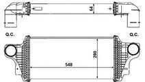 Intercooler, compresor MERCEDES GL-CLASS (X164) (2...